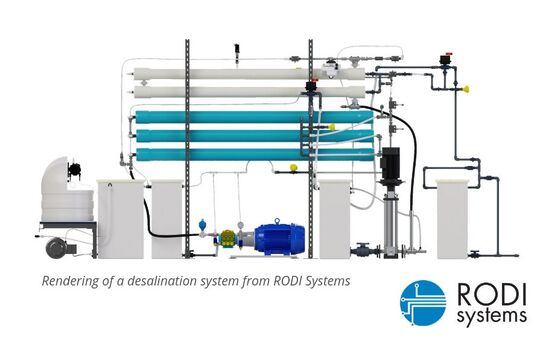 Desalination systems from RODI systems
